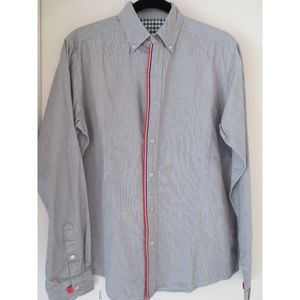 Zanerobe Shirt design grey/white